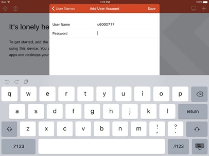 microsoft remote desktop client ipad